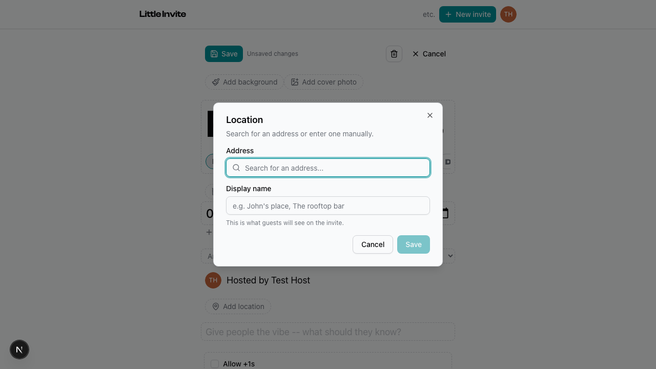 Location picker